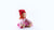 Waldorfpuppe-Mädchen mit rotem Hut
